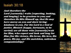 0514 isaiah 3018 the lord is a god powerpoint church sermon