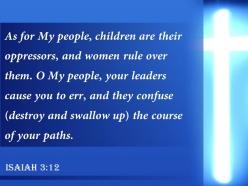 0514 isaiah 312 they turn you from powerpoint church sermon