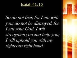 0514 isaiah 4110 i will strengthen you and help powerpoint church sermon