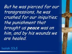 0514 isaiah 535 his wounds we are healed powerpoint church sermon