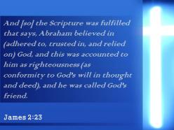 0514 james 223 god and it was credited powerpoint church sermon