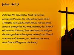 0514 john 1613 the spirit of truth powerpoint church sermon