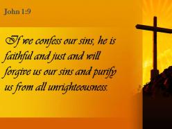 0514 john 19 if we confess our sins powerpoint church sermon