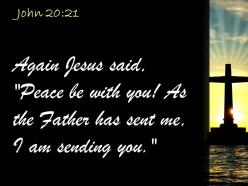 0514 john 2021 again jesus said peace be with you powerpoint church sermon