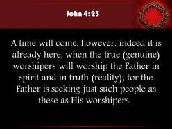 0514 john 423 when the true worshipers powerpoint church sermon