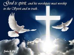 0514 john 424 god is spirit powerpoint church sermon