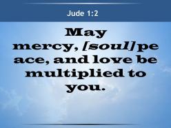 0514 jude 12 mercy peace and love be yours powerpoint church sermon