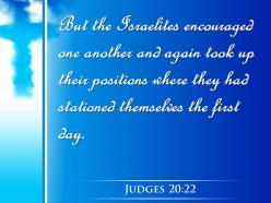0514 judges 2022 they had stationed themselves powerpoint church sermon