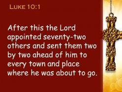0514 luke 101 after this the lord appointed powerpoint church sermon