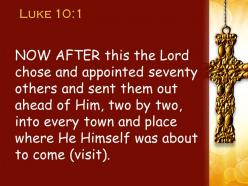 0514 luke 101 after this the lord appointed powerpoint church sermon