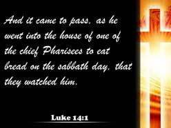 0514 luke 141 prominent pharisee he was powerpoint church sermon