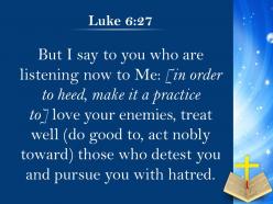 0514 luke 627 love your enemies do good powerpoint church sermon
