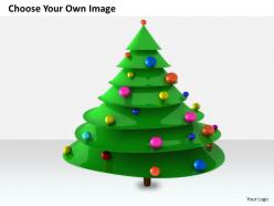 0514 make a green christmas tree image graphics for powerpoint