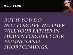 0514 mark 1126 father in heaven forgive power powerpoint church sermon