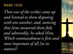 0514 mark 1228 jesus had given them powerpoint church sermon