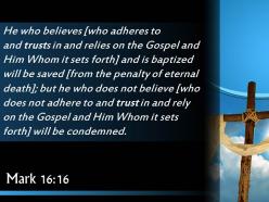 0514 mark 1616 whoever believes and is baptized powerpoint church sermon