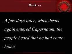 0514 mark 21 jesus again entered capernaum powerpoint church sermon