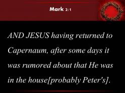 0514 mark 21 jesus again entered capernaum powerpoint church sermon