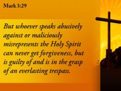 0514 mark 329 the holy spirit will never powerpoint church sermon
