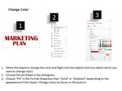 0514 marketing plan powerpoint slide template