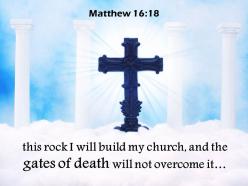 0514 matthew 1618 church and the gates of death powerpoint church sermon