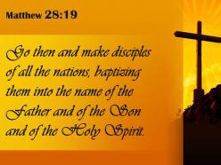 0514 matthew 2819 in the name of the father powerpoint church sermon