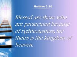 0514 matthew 510 for theirs is the kingdom powerpoint church sermon