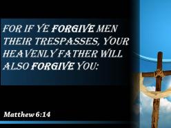 0514 matthew 614 your heavenly father will powerpoint church sermon