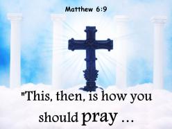 0514 matthew 69 how you should pray powerpoint church sermon