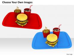 0514 meal of coke burger and fries image graphics for powerpoint