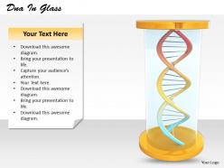0514 medical research on dna structure image graphics for powerpoint