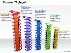 0514 multicolored business bar graph image graphics for powerpoint