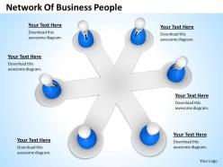 0514 network of business people image graphics for powerpoint