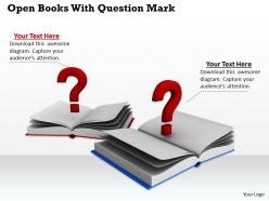 0514 open books with question marks image graphics for powerpoint