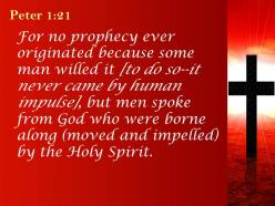 0514 peter 121 along by the holy spirit powerpoint church sermon