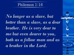 0514 philemon 116 a brother in the lord powerpoint church sermon
