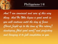 0514 philippians 16 the day of christ jesus powerpoint church sermon