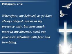 0514 philippians 212 continue to work out your powerpoint church sermon