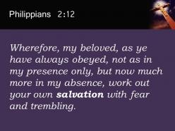 0514 philippians 212 your salvation with fear and trembling powerpoint church sermon