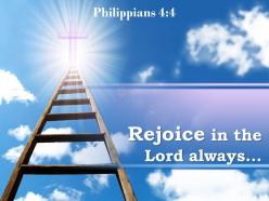 0514 philippians 44 rejoice in the lord always powerpoint church sermon