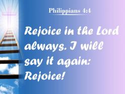 0514 philippians 44 rejoice in the lord always powerpoint church sermon