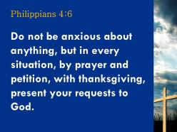 0514 philippians 46 prayer and petition with thanksgiving powerpoint church sermon
