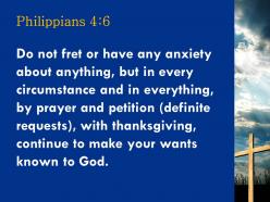 0514 philippians 46 prayer and petition with thanksgiving powerpoint church sermon