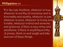 0514 philippians 48 finally brothers and sisters powerpoint church sermon
