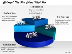 0514 pie chart illustrating numerical proportion image graphics for powerpoint