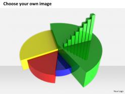0514 pie chart to compare data image graphics for powerpoint