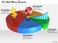 0514 pie for global market research image graphics for powerpoint