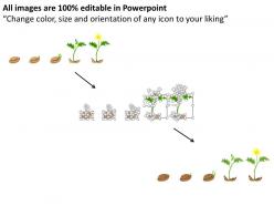0514 plant business growth illustration powerpoint presentation