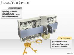0514 protect your savings image graphics for powerpoint