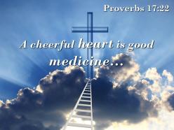 0514 proverbs 1722 a cheerful heart is good powerpoint church sermon